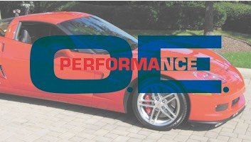 Red sports car with 
