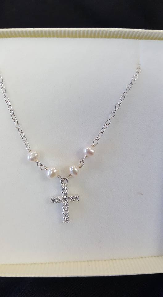 Necklace with Cross Pendant — Paducah, KY — Hoskins Coin & Gold Exchange