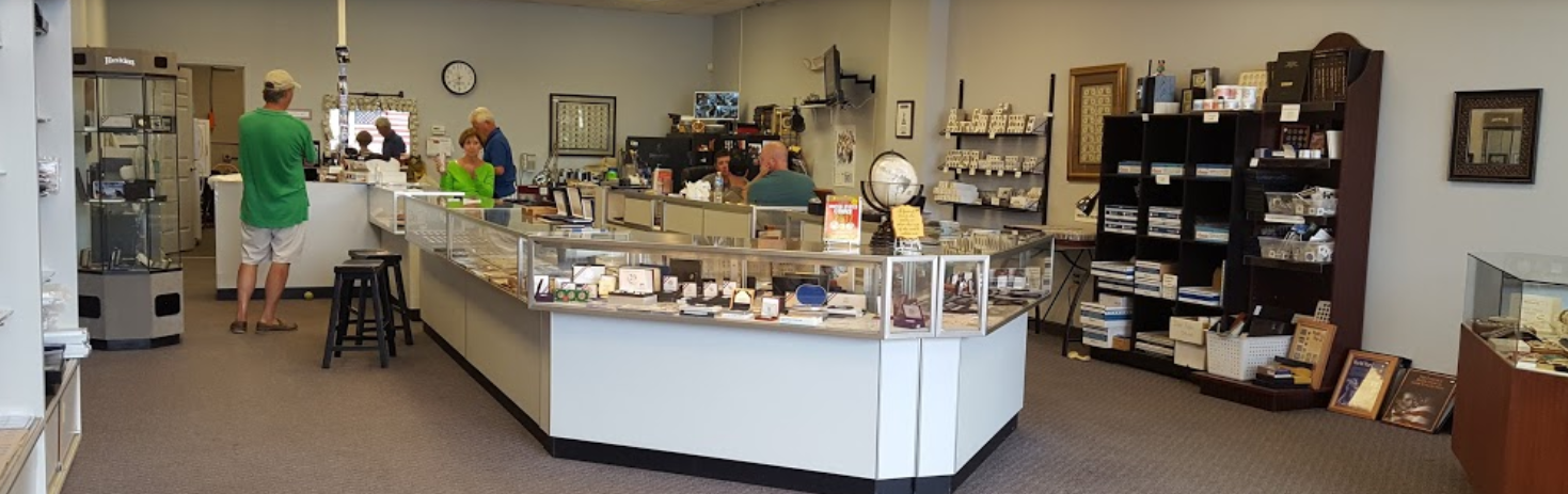New Store Inside — Paducah, KY — Hoskins Coin & Gold Exchange