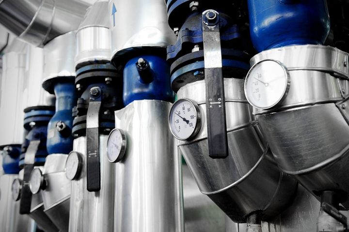 Impianto a gas metano