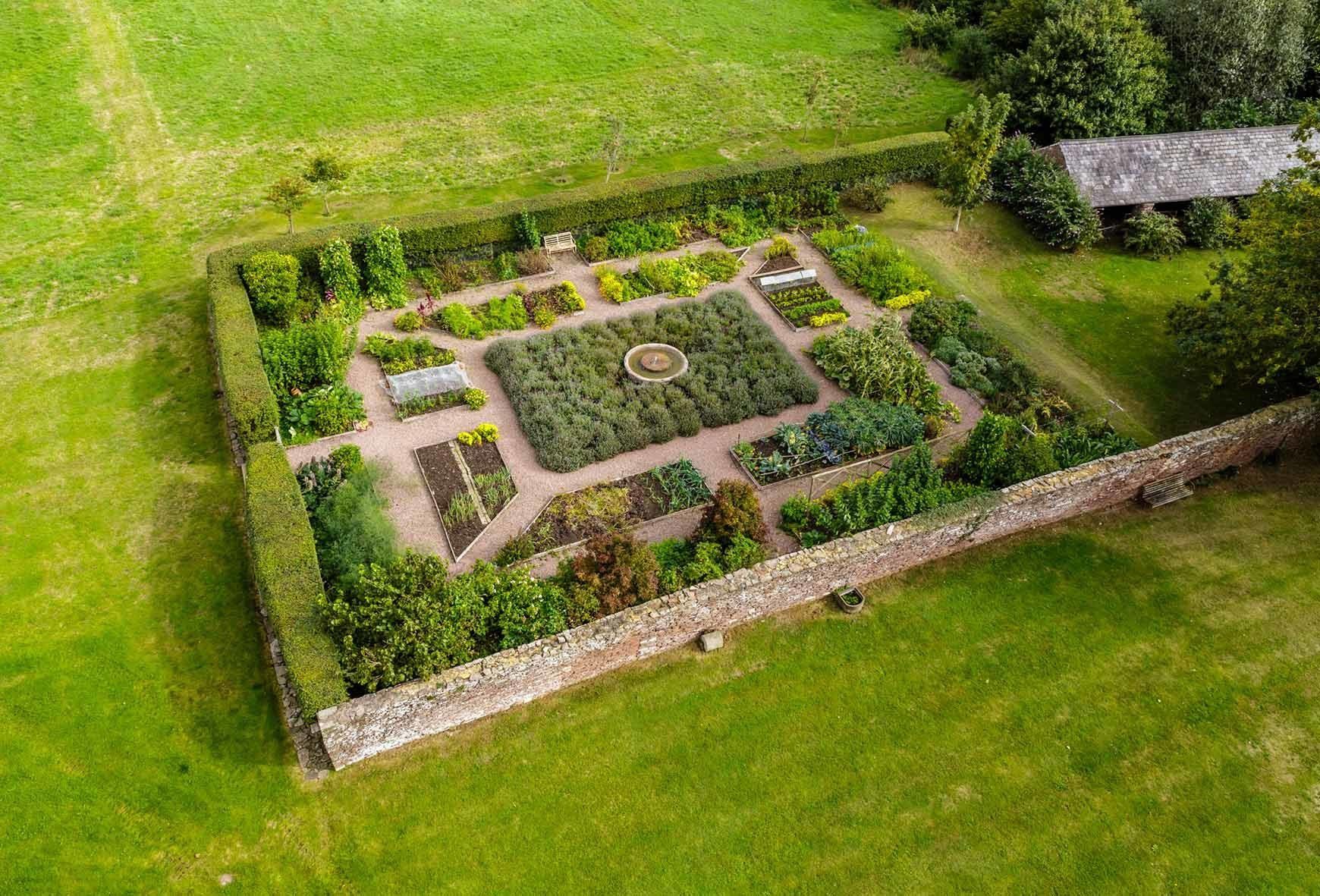 Acton Court's Kitchen Garden