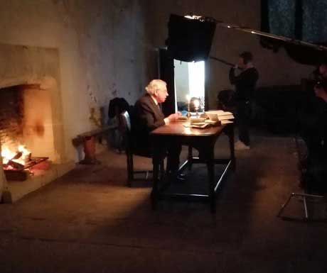 David Starkey at Acton Court 