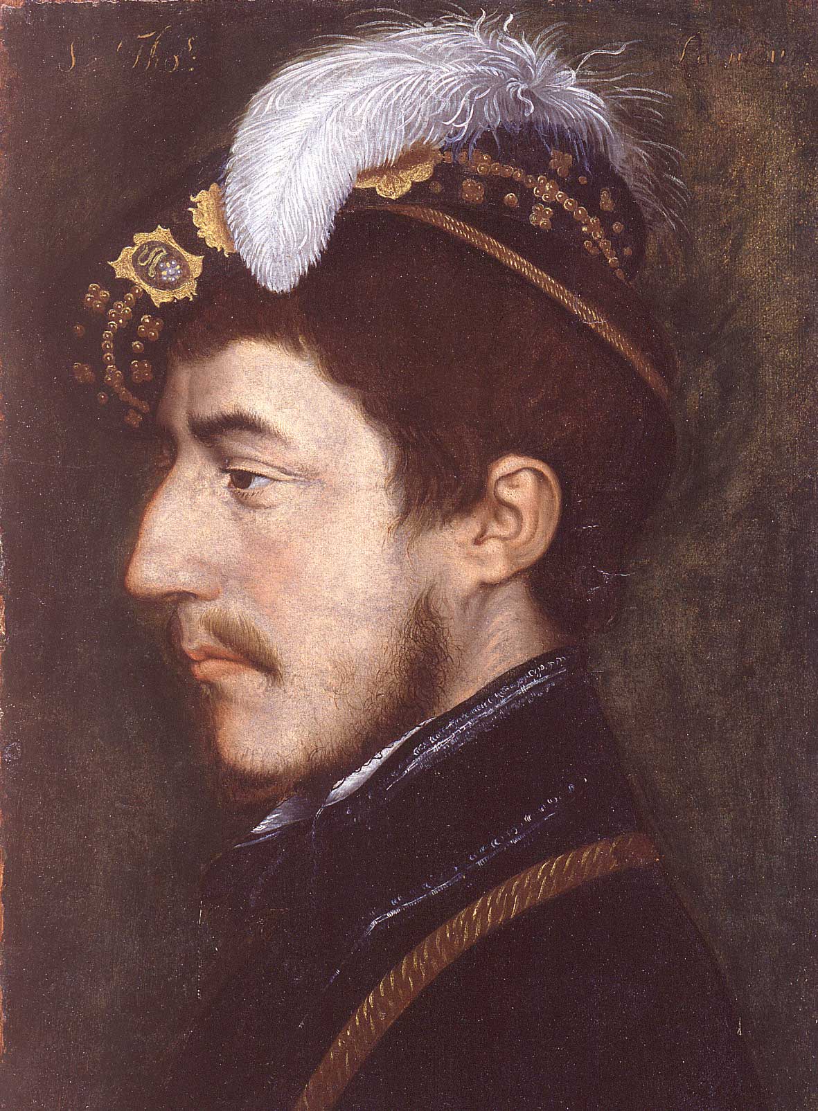 A painting of Nicholas Poyntz