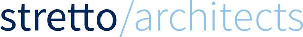 Logo of Stretto Architects. The word