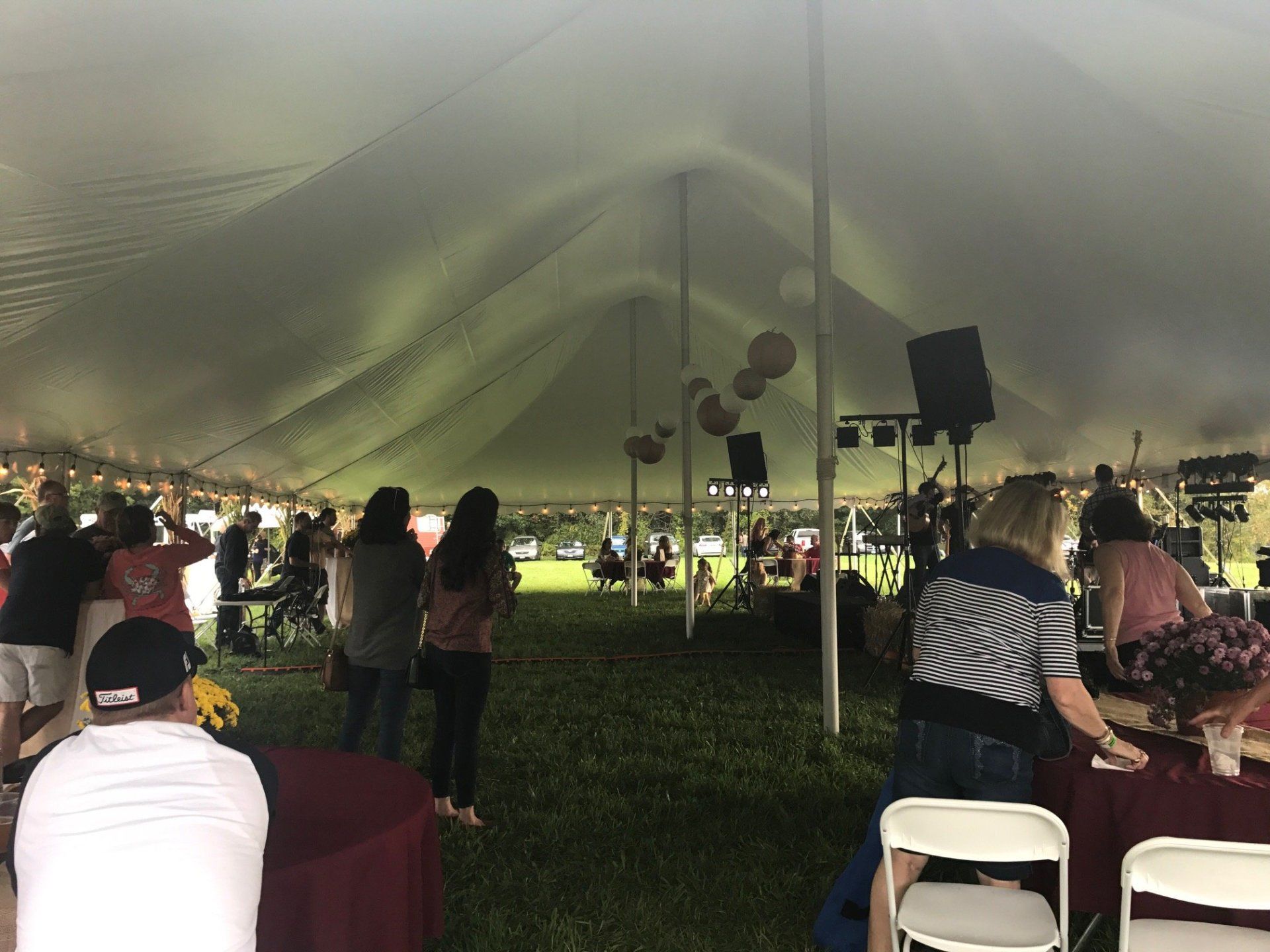 Tent and Table Rentals and audio equipment rentals in Western MA