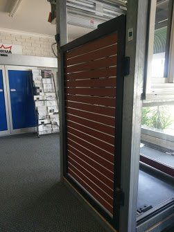 Maroon Door