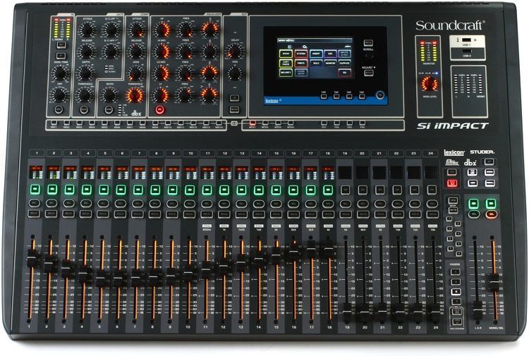 soundcraft si impact digital mixer 16