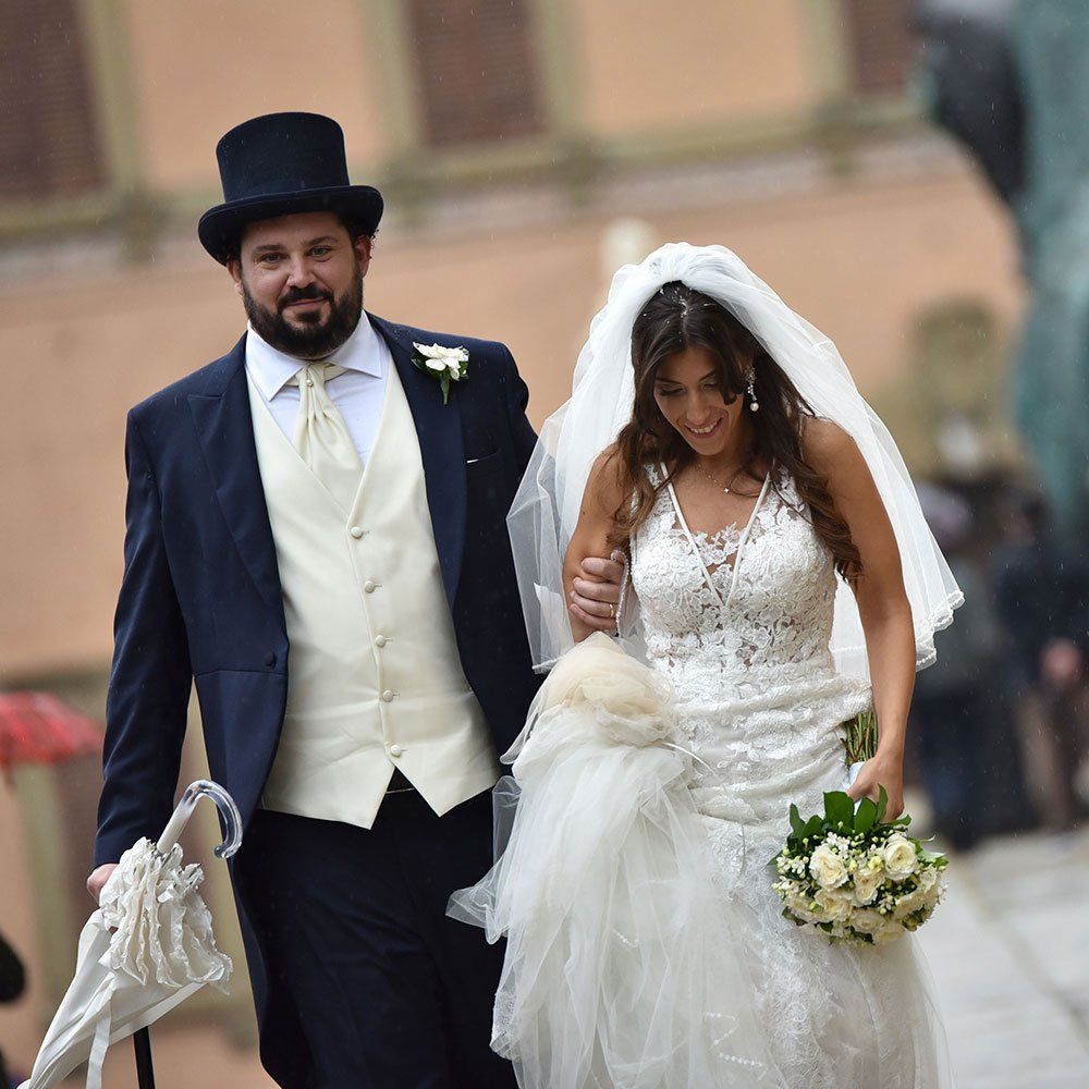 fotografia di sposi
