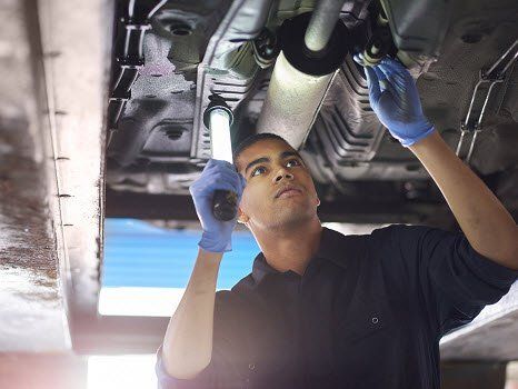 Car exhaust system replacement
