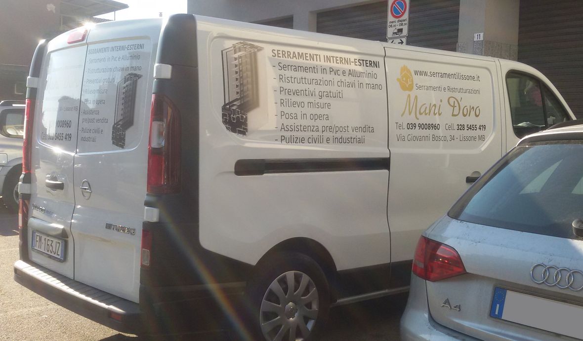 personalizzazione furgone