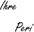 Ein Schwarzweißbild einer handschriftlichen Unterschrift auf weißem Hintergrund.