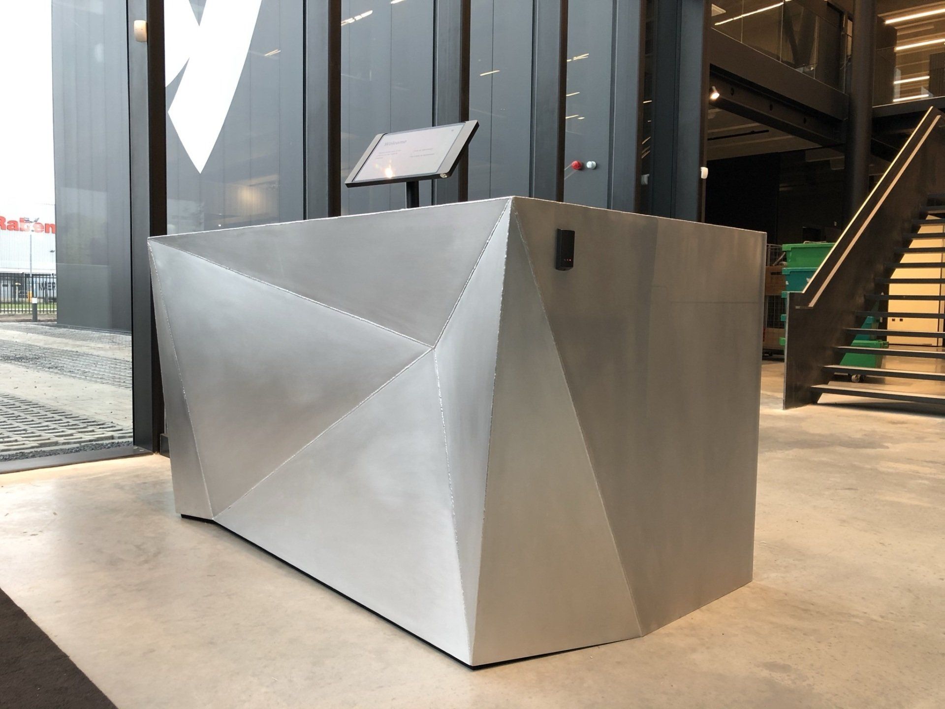 aluminium receptie