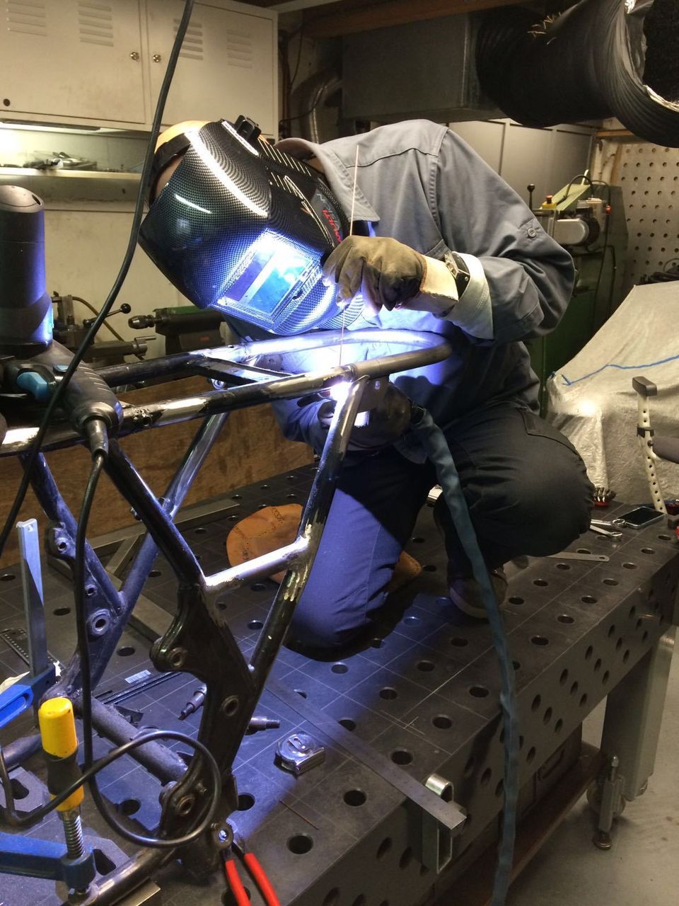 lassen welding frame