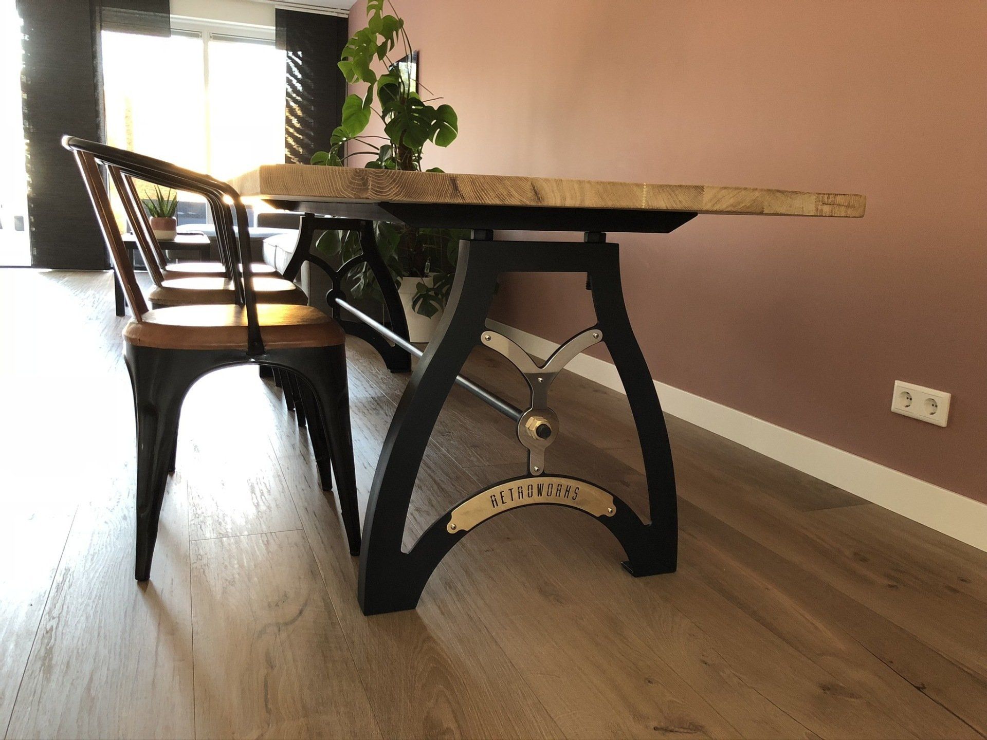 vintage tafel onderstel