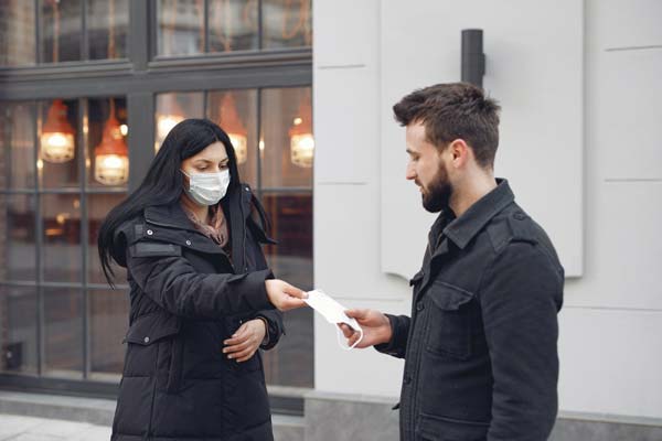 Wear a mask to combat COVID-19