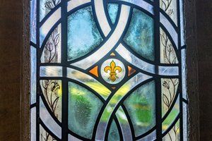 Stained glass panels