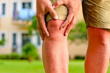 Man with a knee pain — Jersey City, NJ — Pain and Disability Institute Man with a knee pain — Jersey City, NJ — Pain and Disability Institute