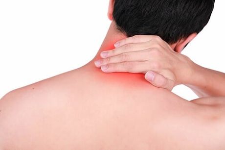 Man with a neck pain — Jersey City, NJ — Pain and Disability Institute Man with a neck pain — Jersey City, NJ — Pain and Disability Institute