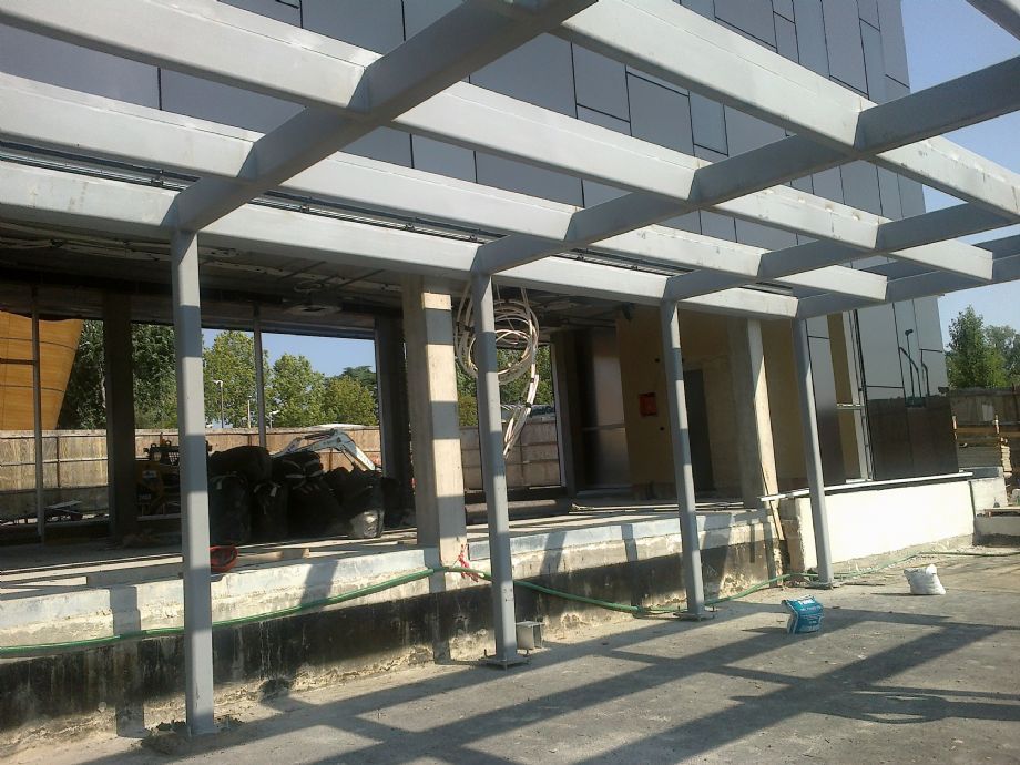 Un cantiere edile
