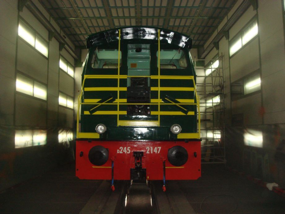 Una locomotiva
