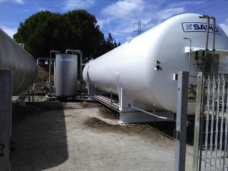 Verniciatura serbatoi industriali