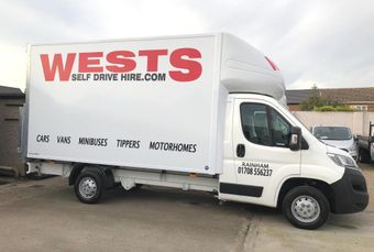 luton box van hire, luton box van rental, rent a large van, box van