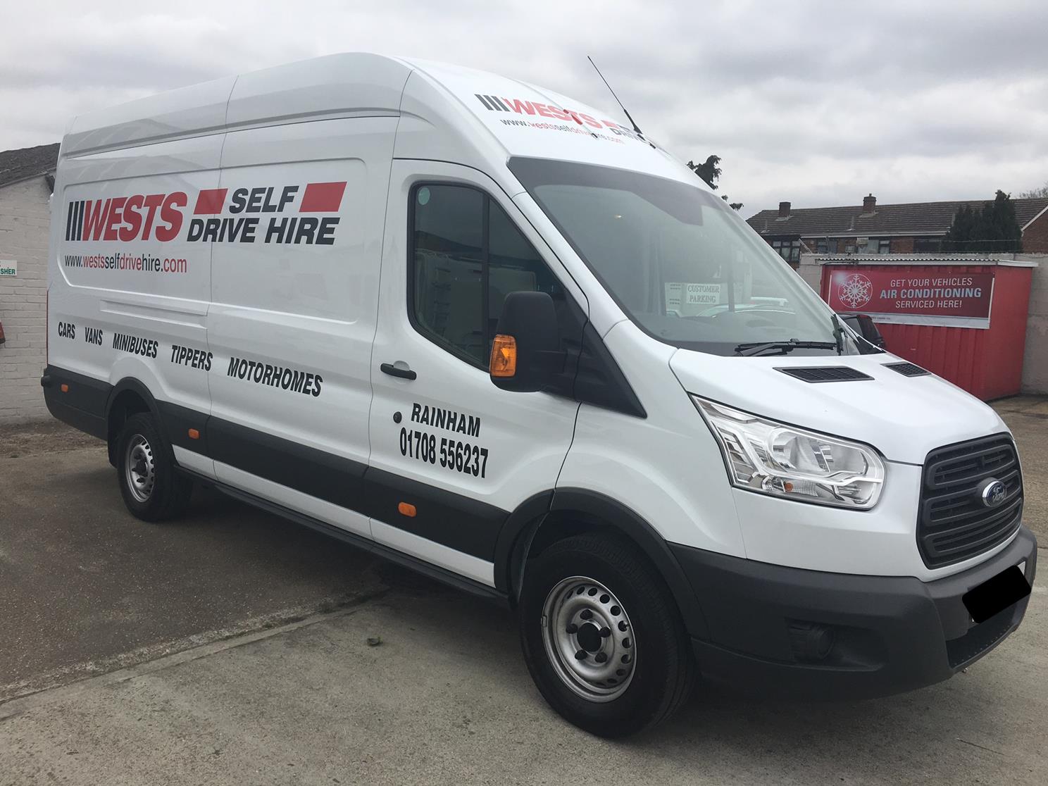 van hire, large van hire, van rental, rent a van, ford transit L4 H3 van , ELWB van hire, hire a van, near me, local van hire