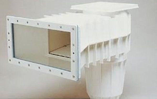 Skimmer in ABS con prolunga a bocca svasata