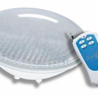 Faro a Led bianco a tre intensità con radiocomando
