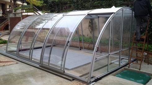 copertura avvolgibile piscina