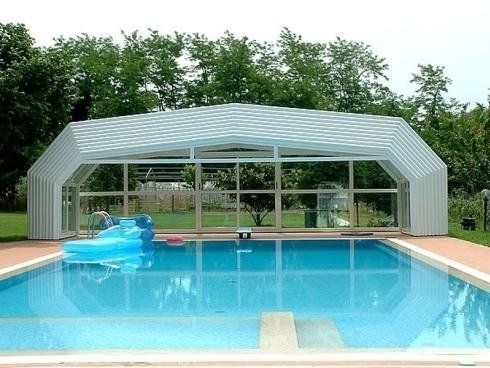 copertura esterna piscina