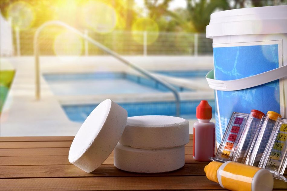 pastiglie di cloro per piscina