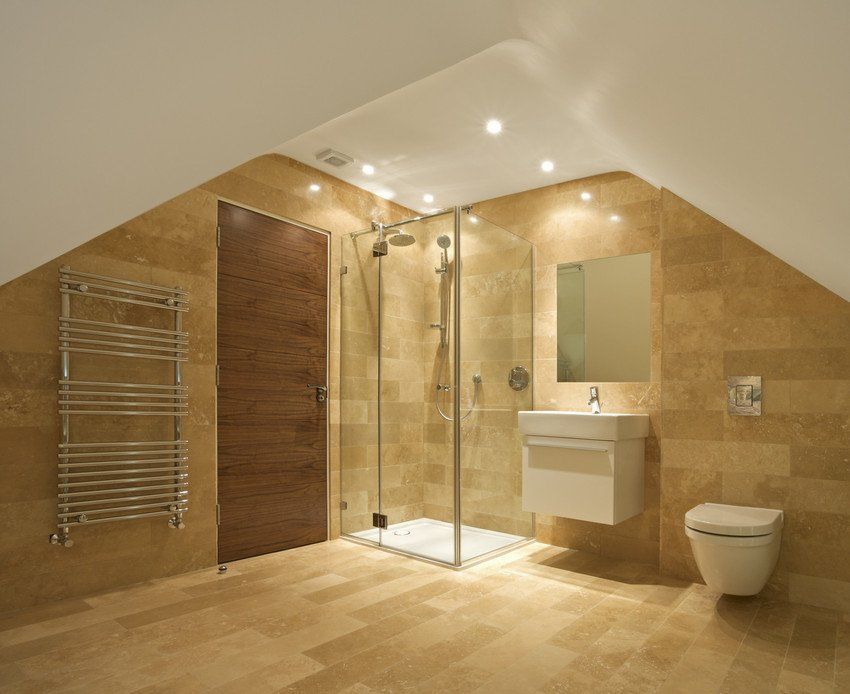 Wet room tiling