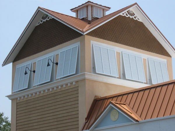 Bahamas shutter in a house — hurricane shutters Ormond Beach FL in Ormond Beach, FL
