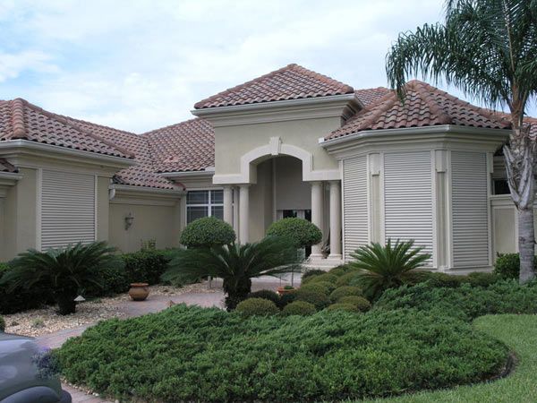Rolling shutters down — hurricane shutters Ormond Beach FL in Ormond Beach, FL