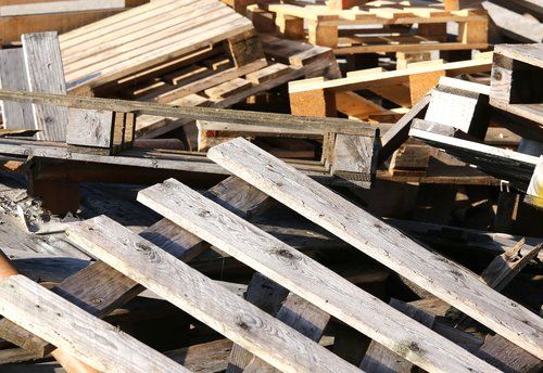 Old pallets we can recycle in Bradford