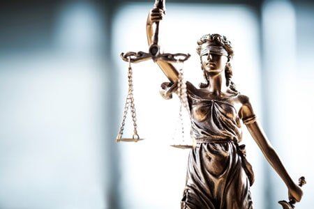 Lawyer — Statue of Justice in El Paso, TX