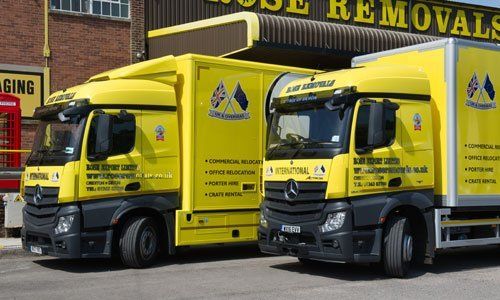 trucks for removals