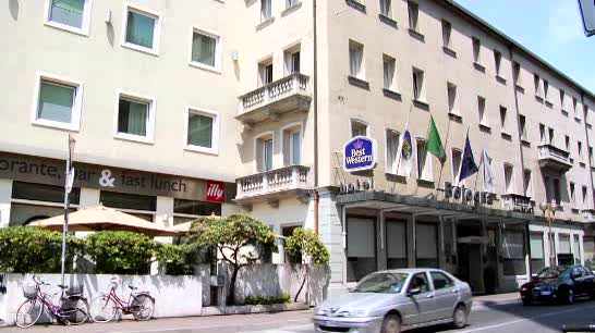Parkeren bij hotel Mestre Venetie