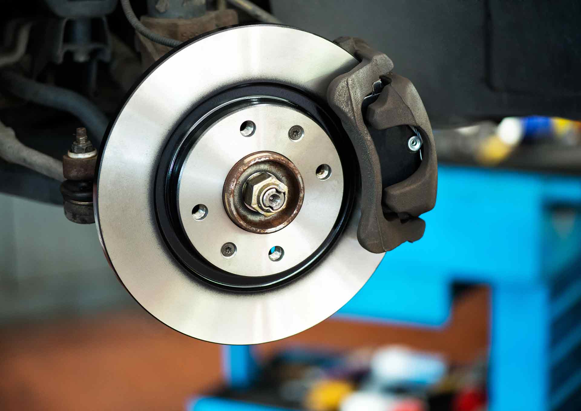 a new car brake