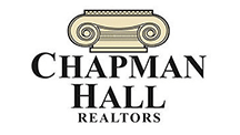 The chapman hall realtors logo has a pillar on it.