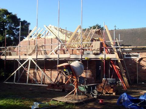 Home building work