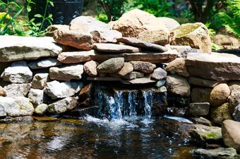 Koi Pond With Waterfalls — Newnan, GA — Aqua Gardens Koi Pond With Waterfalls — Newnan, GA — Aqua Gardens