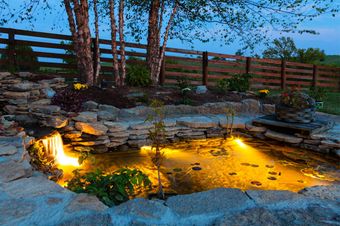 Pond Lighting — Newnan, GA — Aqua Gardens Pond Lighting — Newnan, GA — Aqua Gardens
