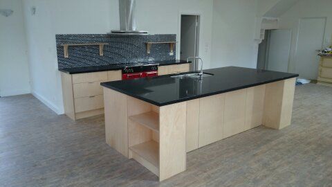 Custom Wooden Kitchen Cabinetry & Island — Styles and Finishes in Balaclava NSW