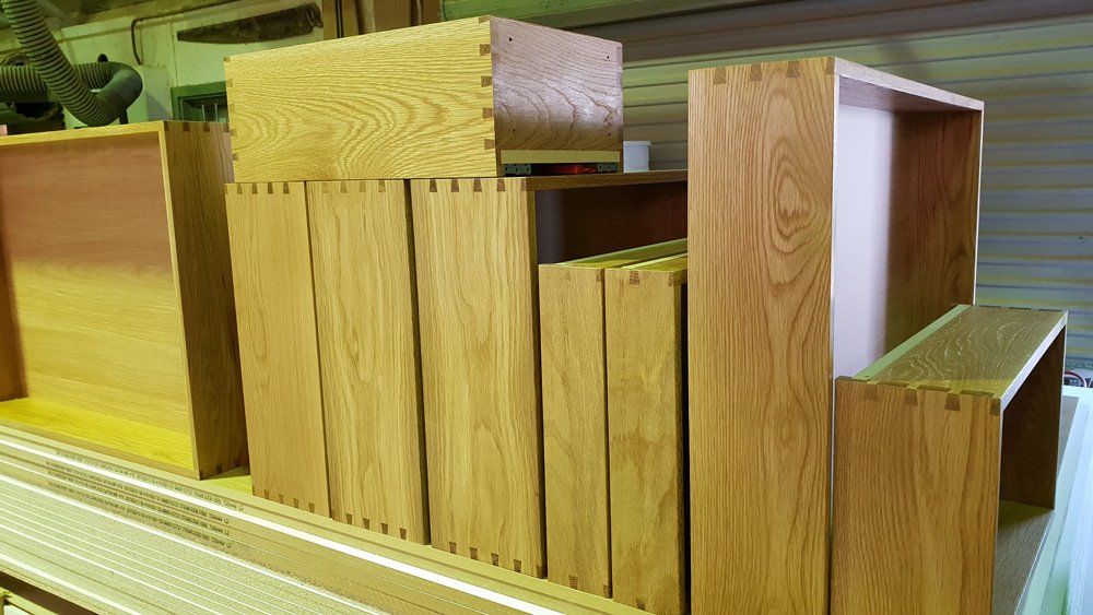 Different Size Wooden Drawers — Styles and Finishes in Balaclava NSW