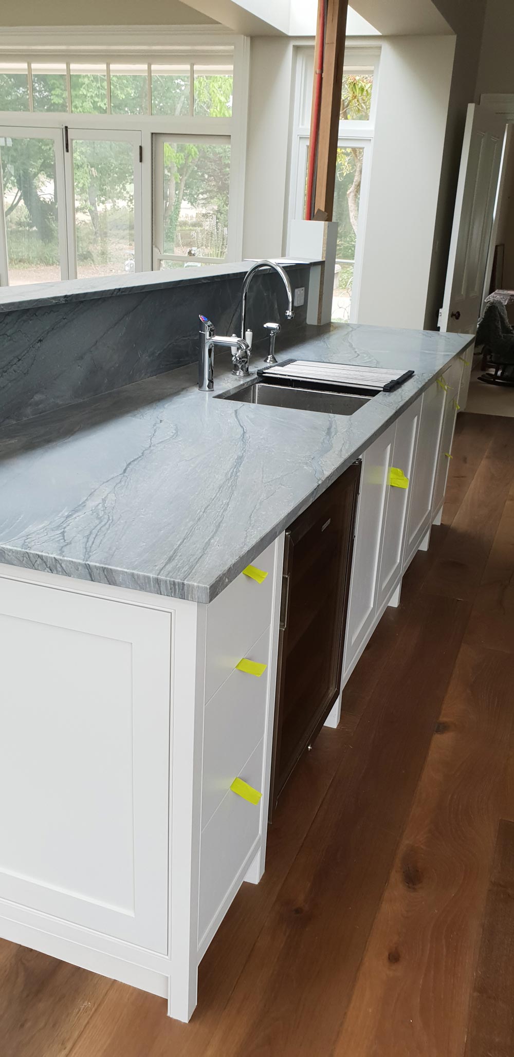 Kitchen Bench with Sink & Drawers — Styles and Finishes in Balaclava NSW