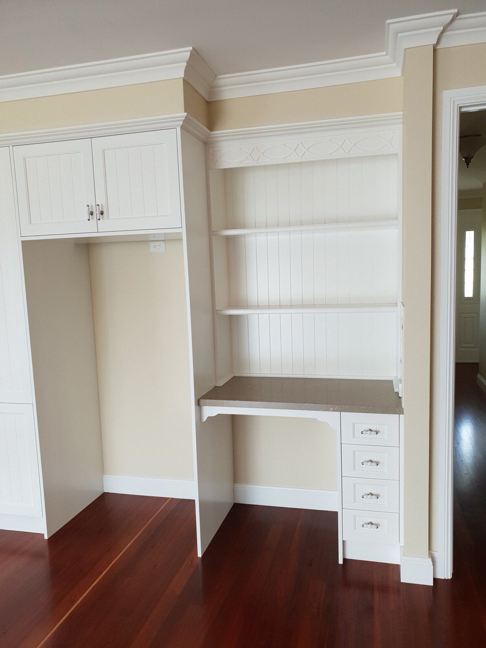 Multiple Shelving and Drawers — Cabinetry Solutions in Balaclava NSW
