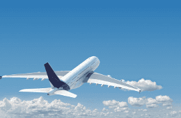 a flying flight