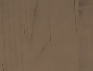 Close-up of a beige wooden surface with vertical grain and a few dark scratches